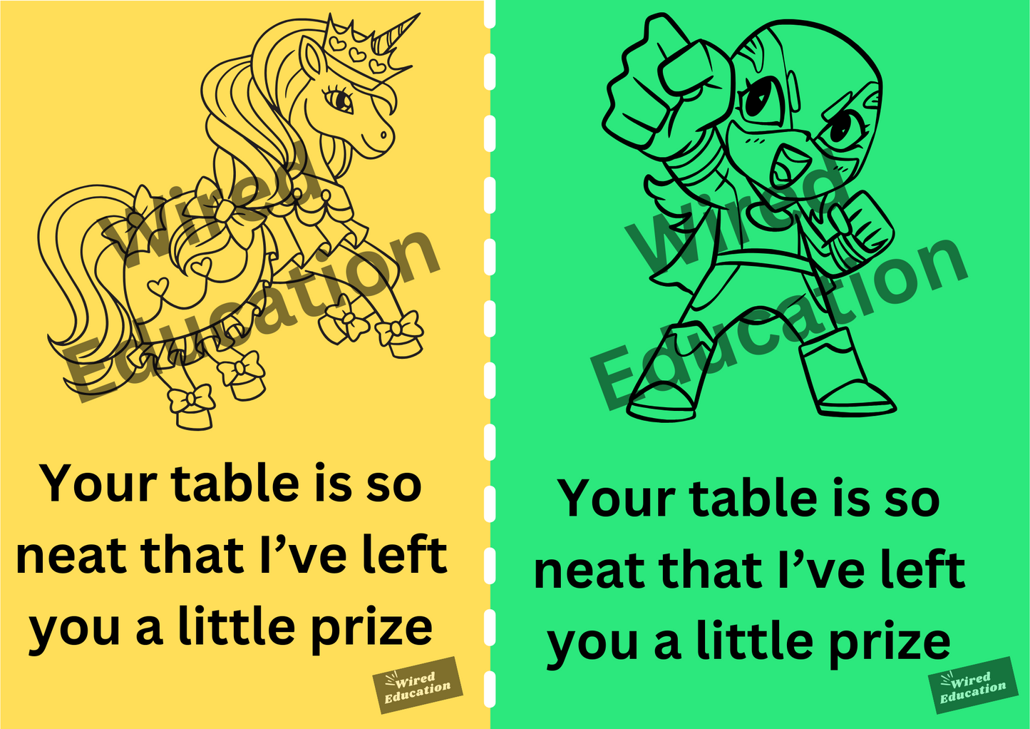 Table/desk treat