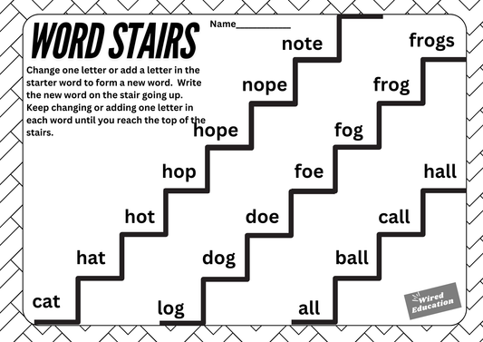 Word Stairs