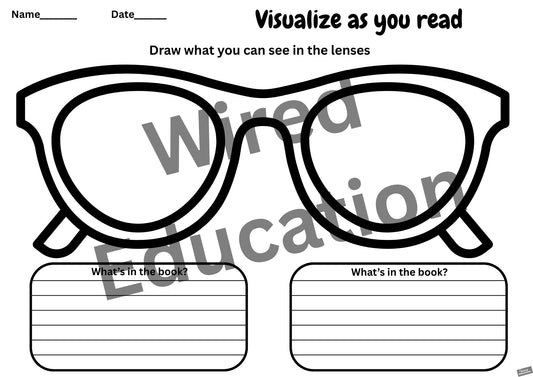 Visualise as you read activity