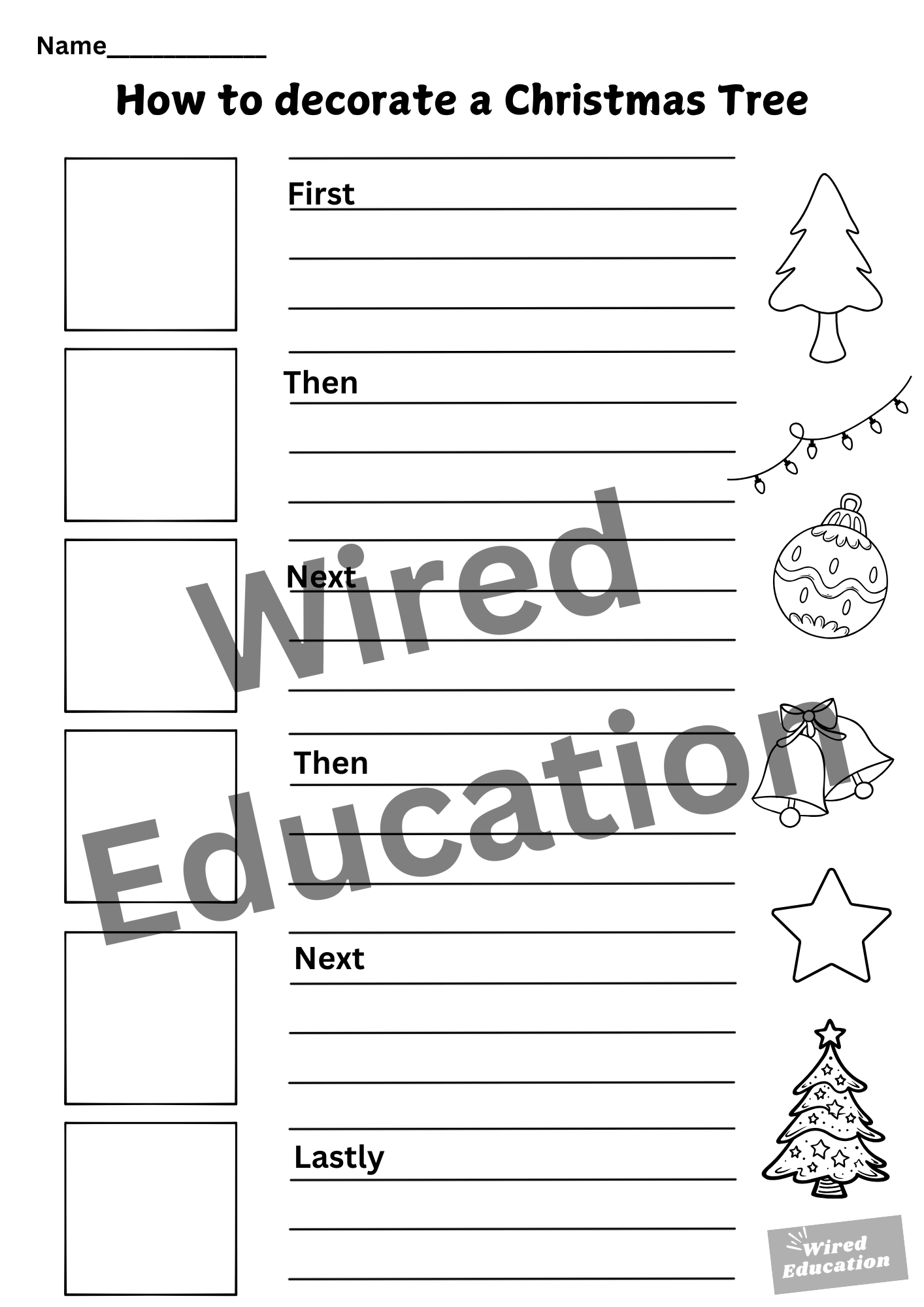 How to decorate a Christmas Tree