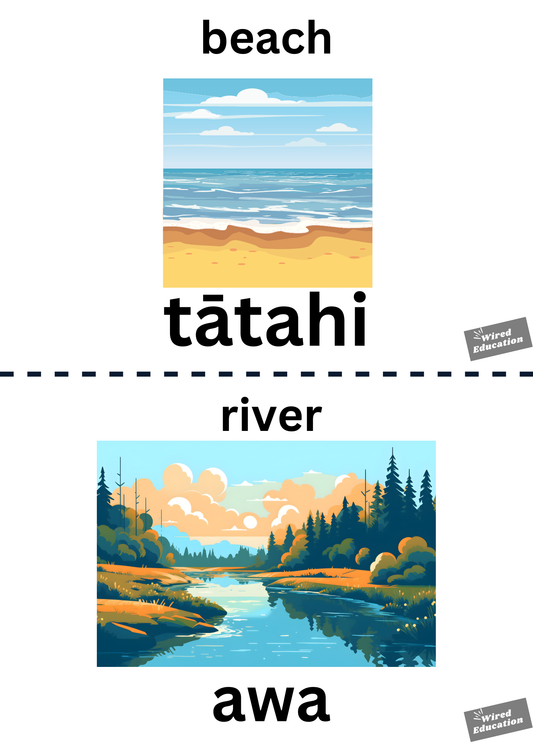Maori words for landscape features