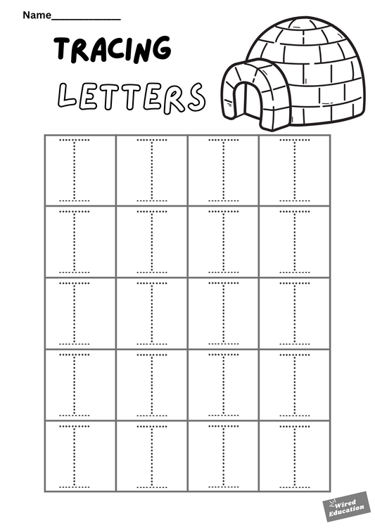 Letter tracing I
