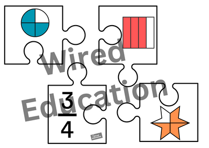 Fraction Match Puzzle