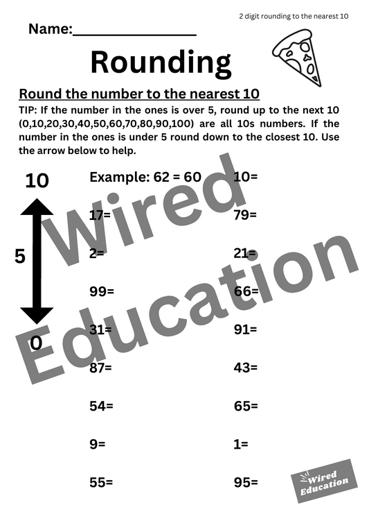 Rounding to the nearest 10 (2 digits)