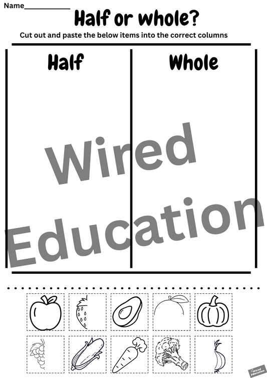 Half or whole?