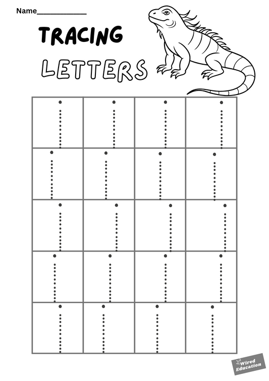 Letter tracing i