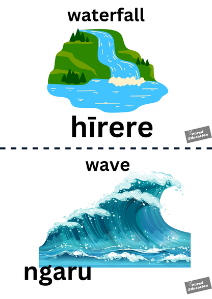 Maori words for landscape features