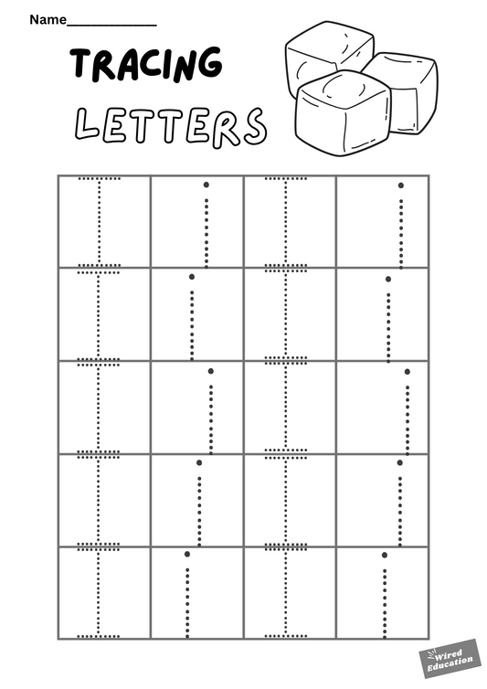 Letter tracing Ii