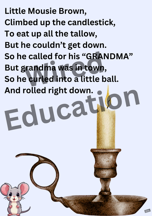 Poem: Little Mousie Brown