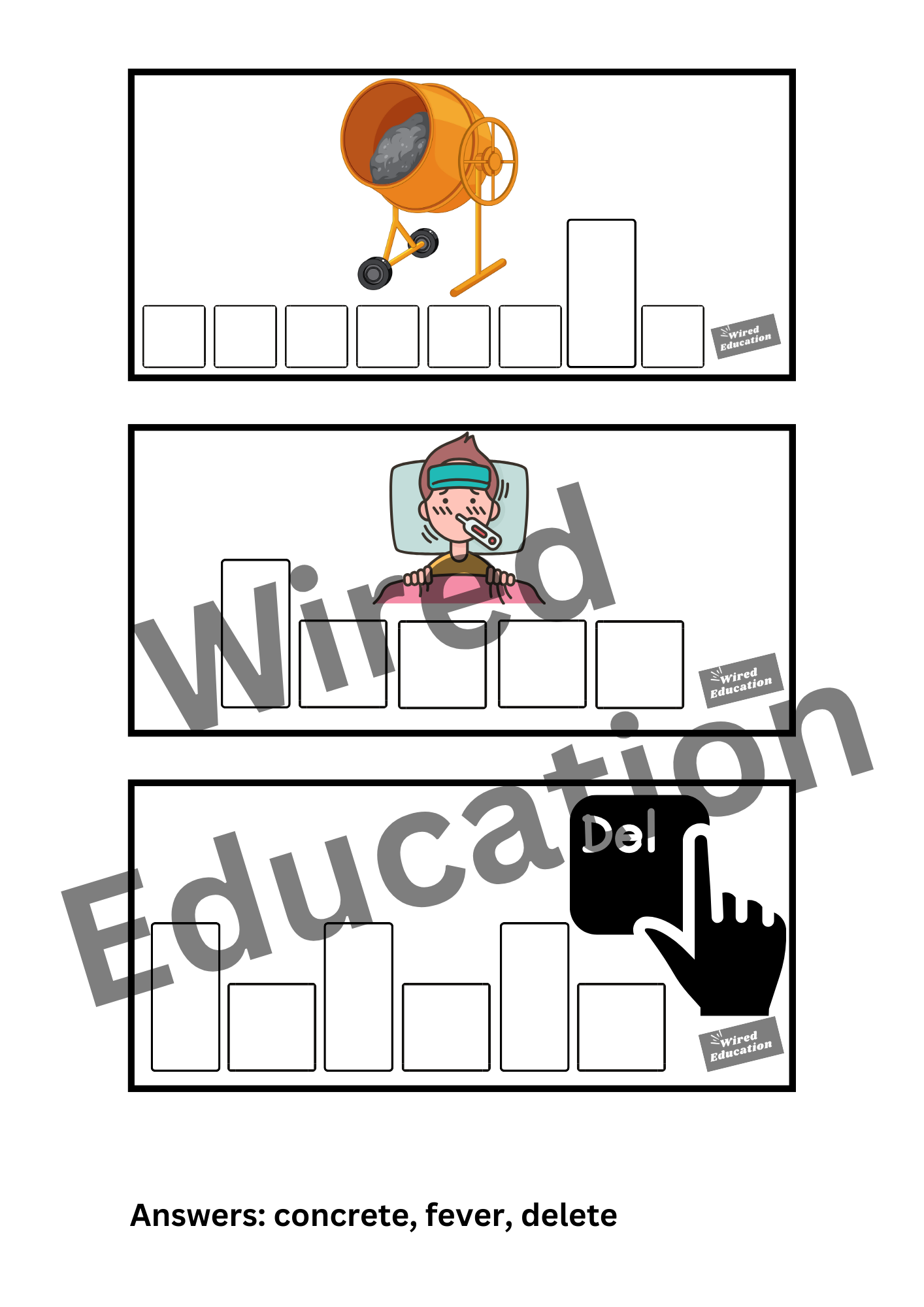 Diphthong Flash Cards