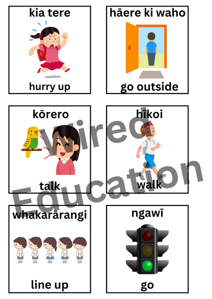 Maori command words