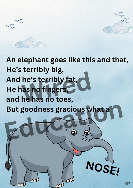 Poem: An elephant