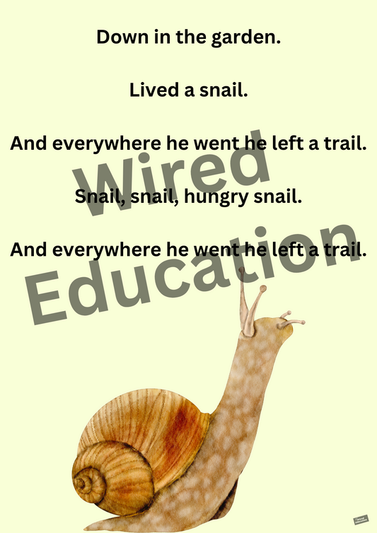 Poem: snail