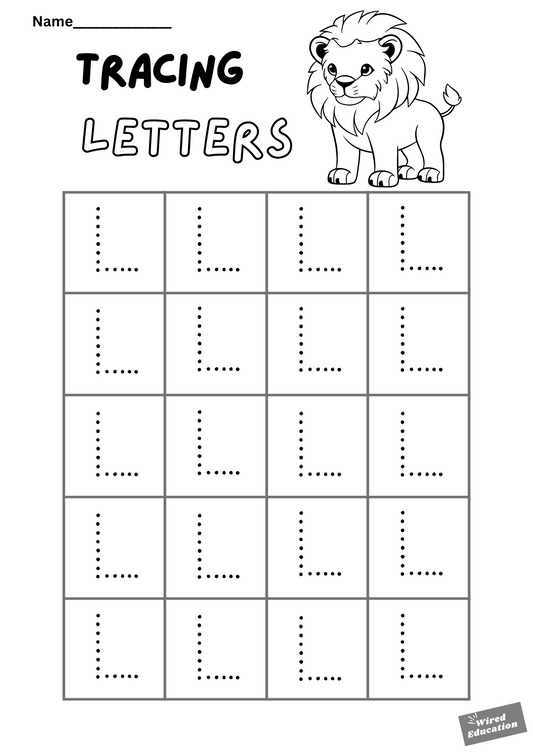 Letter tracing L