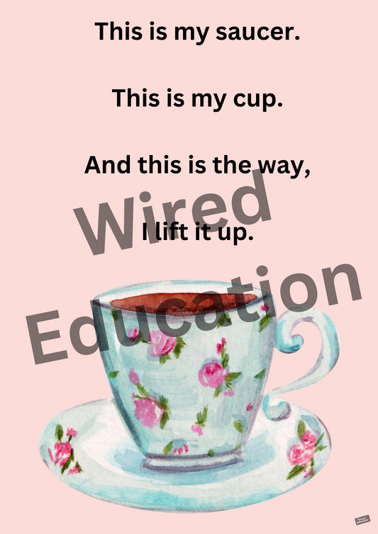 Poem: saucer
