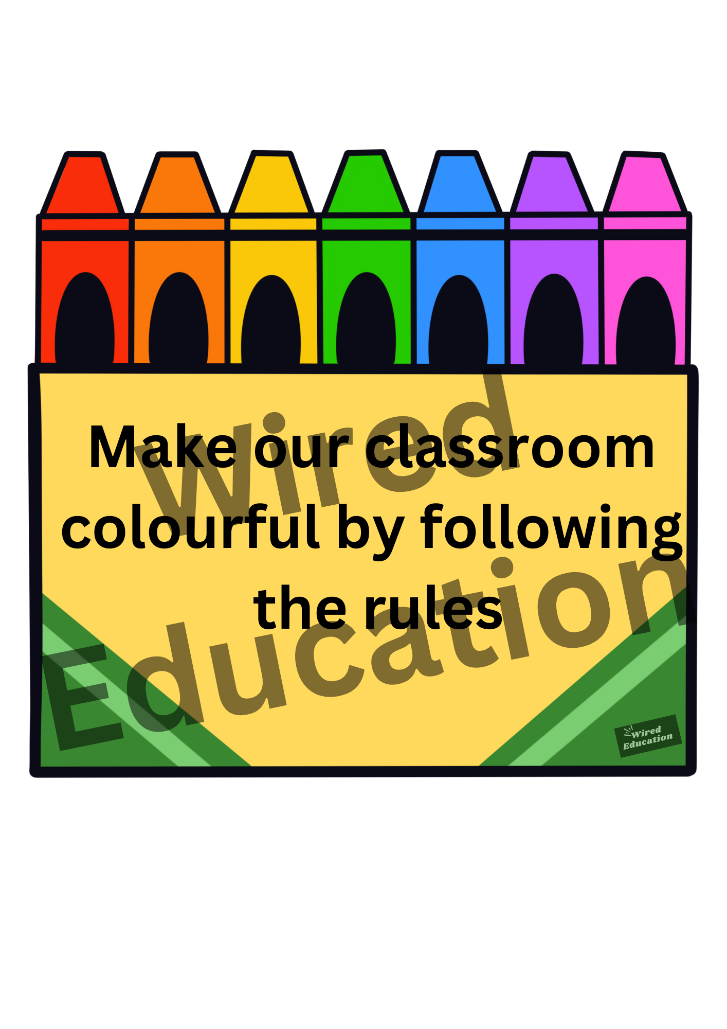 Crayon Classroom Treaty/Rules