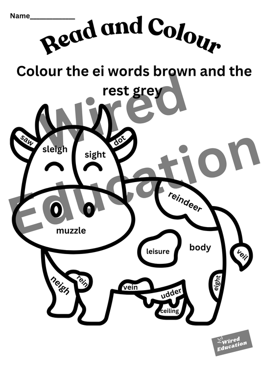 ei read and colour