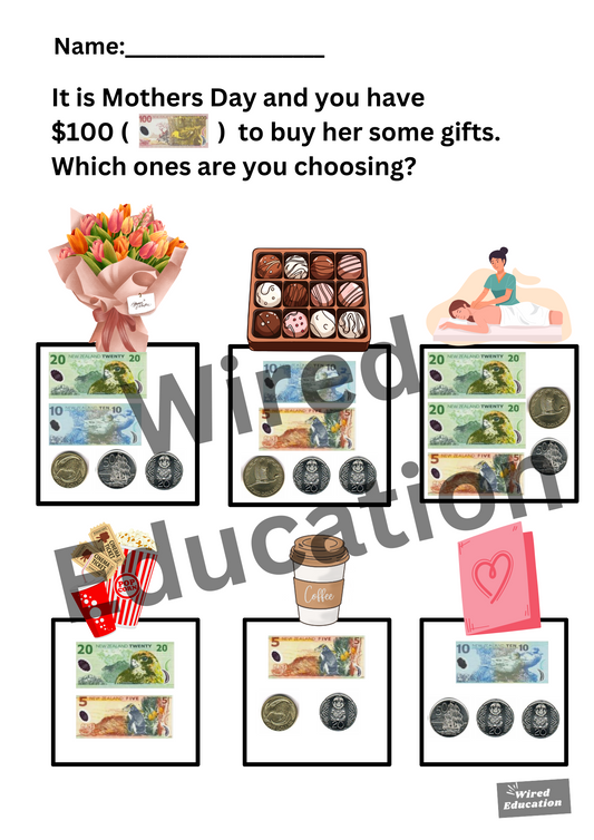 Mothers Day $100