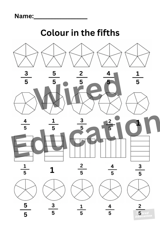 Colour in the fifths