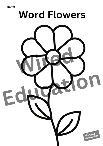 Word Flowers