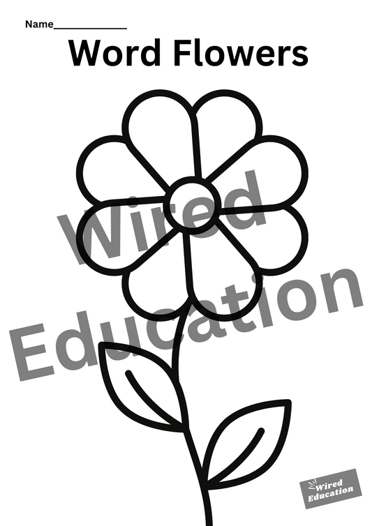 Word Flowers