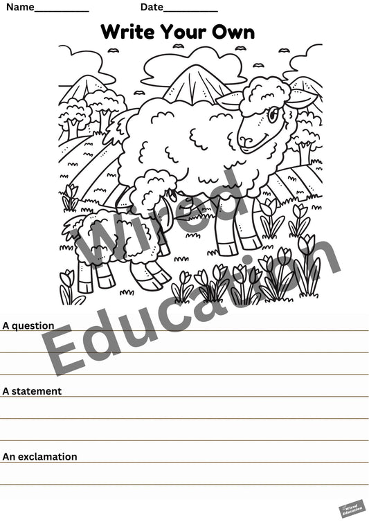 Write your own sheep