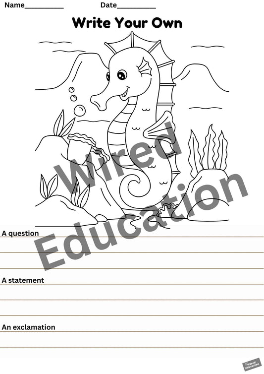 Write your own seahorse