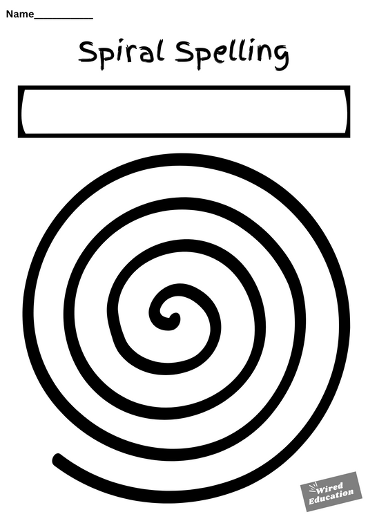 Spiral Spelling