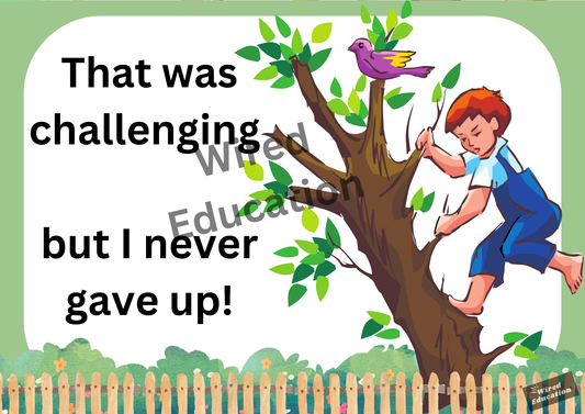 That was challenging...
