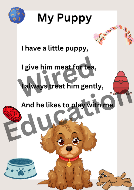 Poem: My puppy