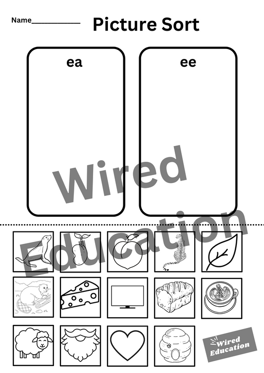 ea/ee picture sort