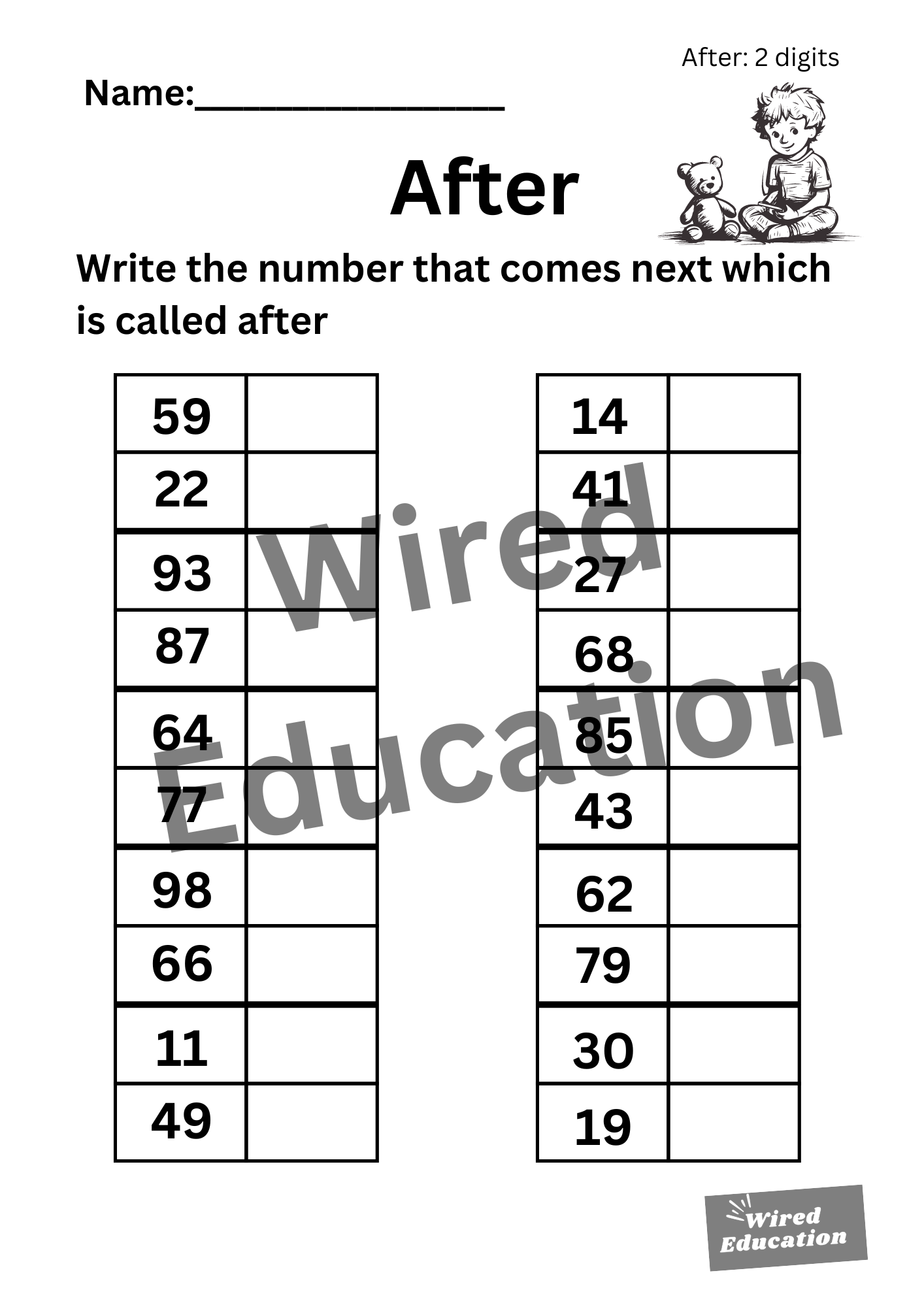 Numbers After (2 digits)
