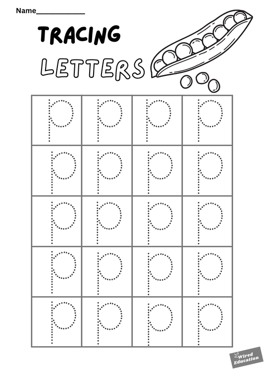 Letter tracing p