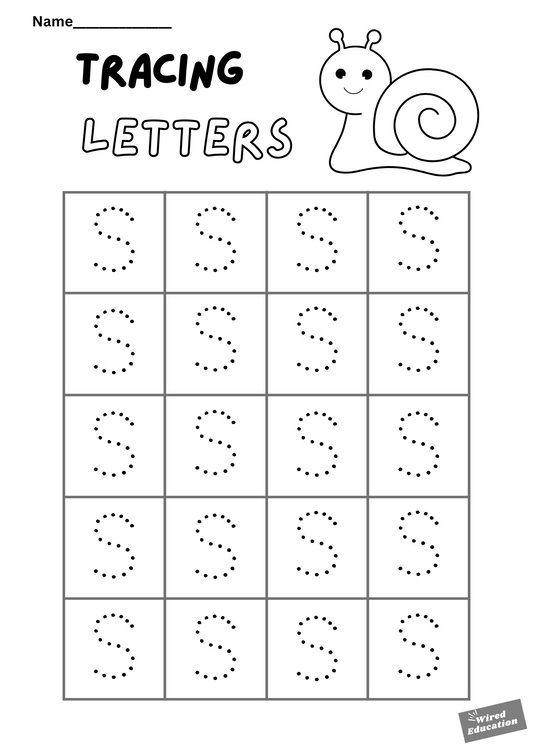 Letter tracing S