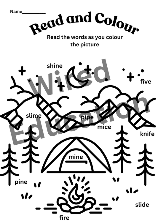 i_e read and colour