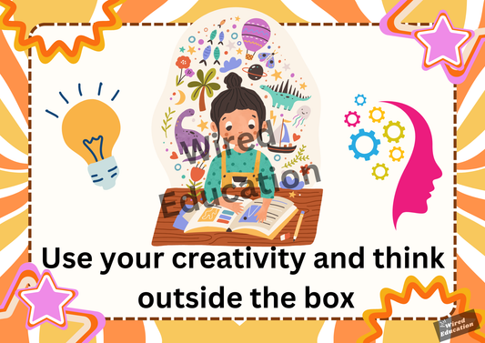 Use your creativity...