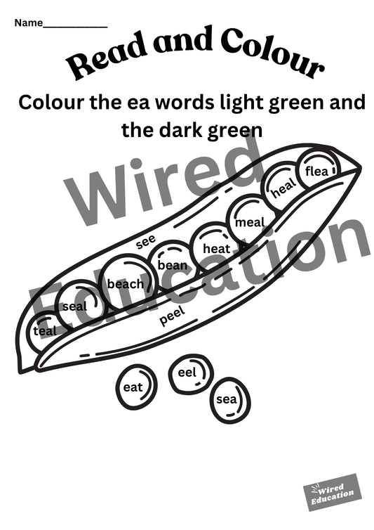 ea read and colour