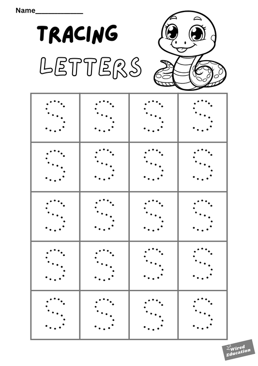 Letter tracing s