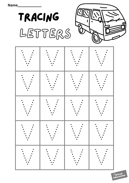 Letter tracing V
