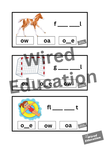 oa flash cards