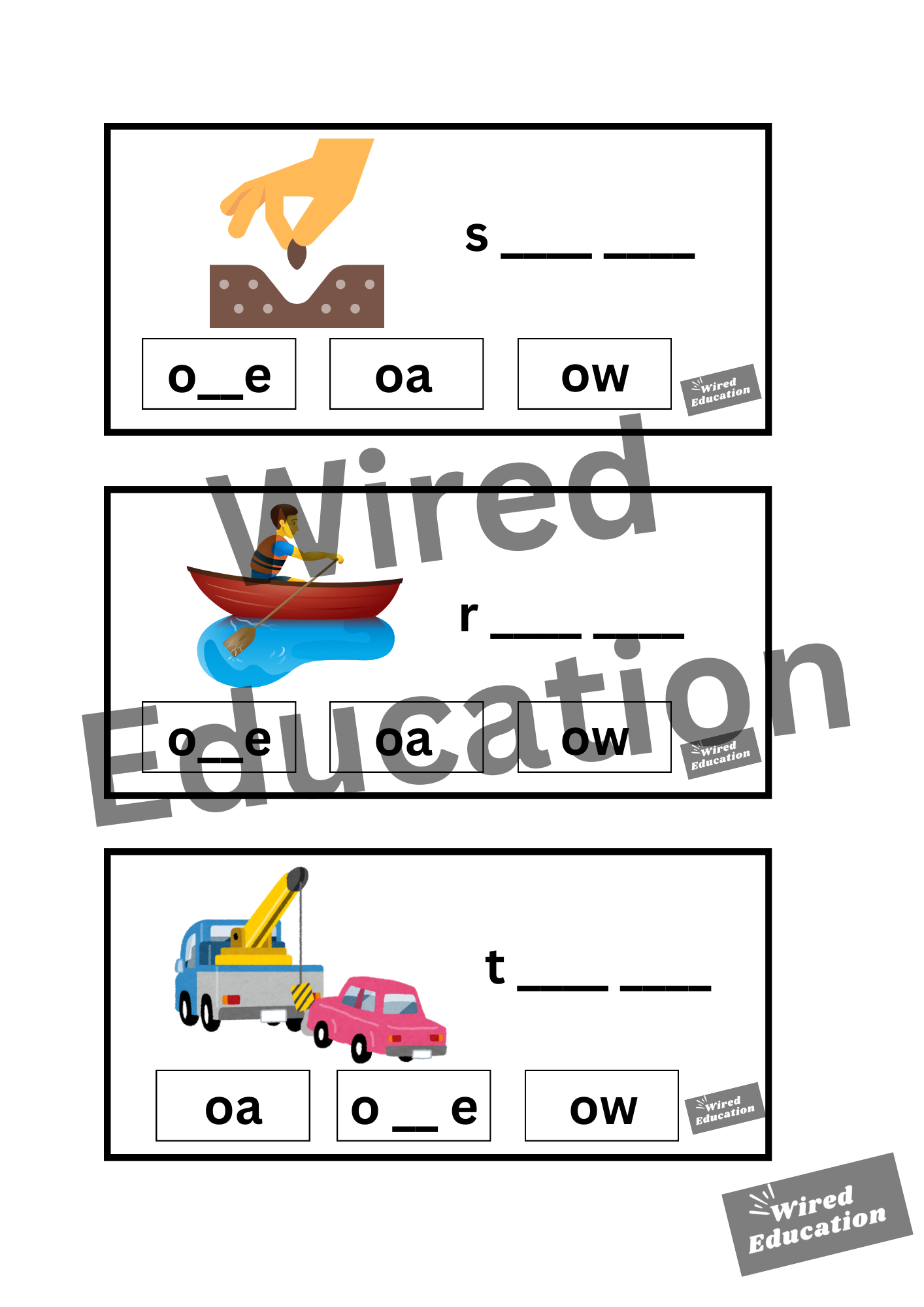ow flash cards