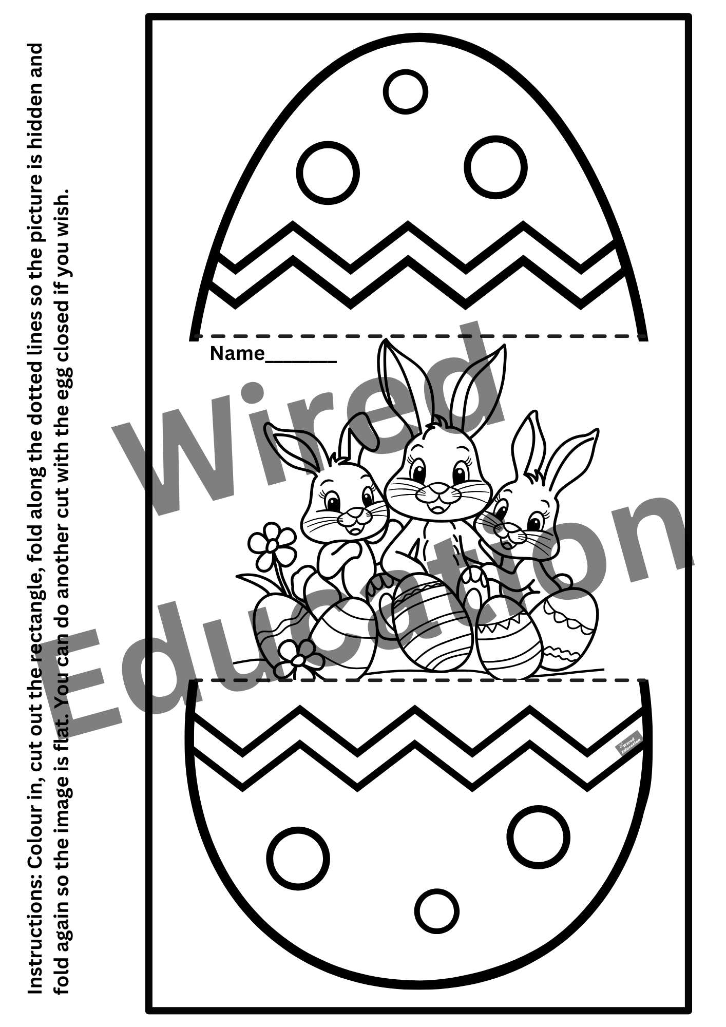 Easter Egg craft