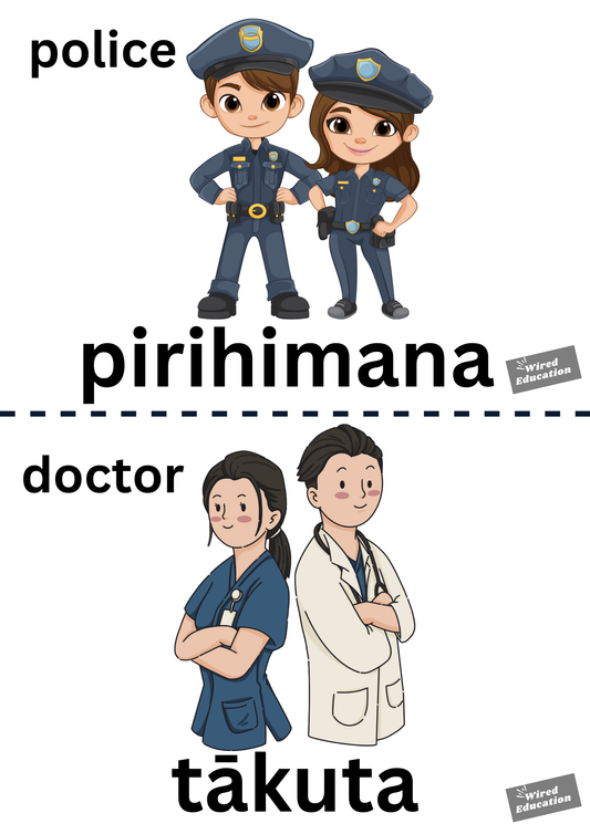 Maori words for people in our community