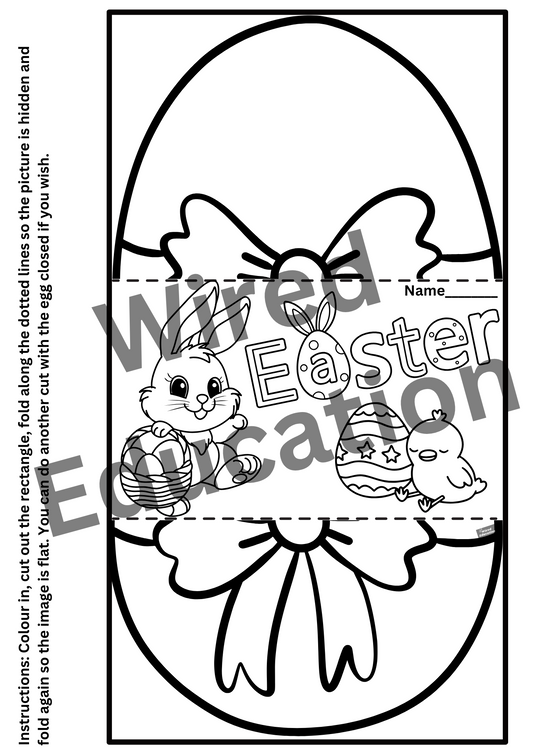 Easter egg craft
