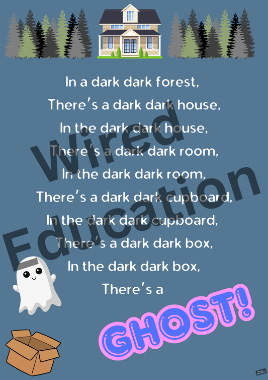 Poem: In a dark dark...