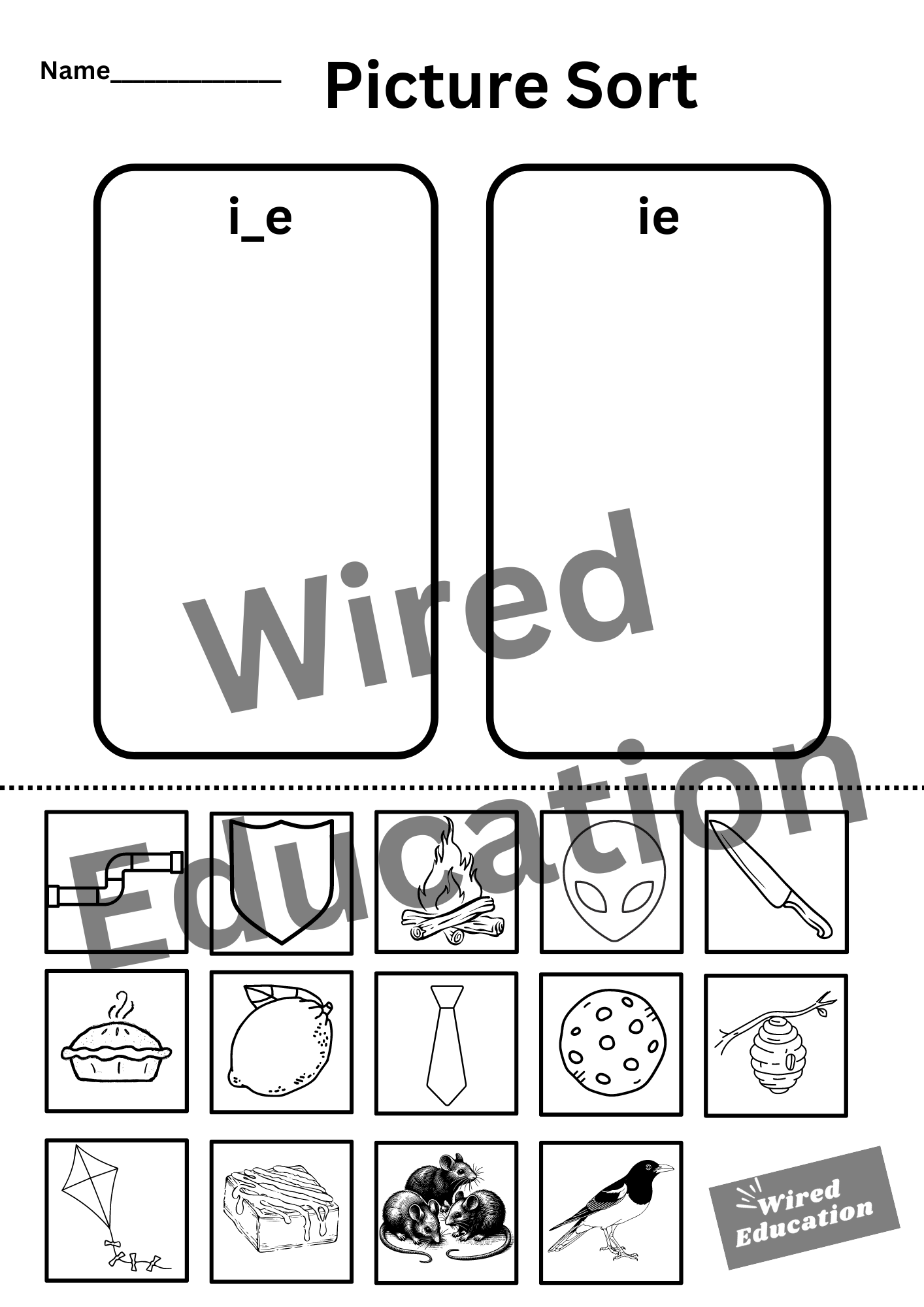 i_e/ie picture sort