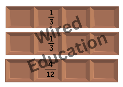 Fraction Chocolate Block