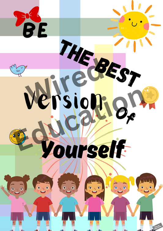 Be the best version of yourself poster