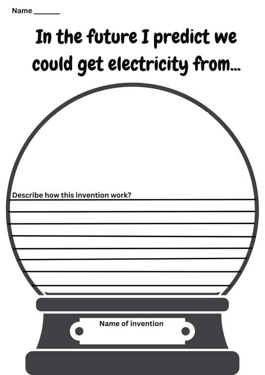 Predict a future form of electricity
