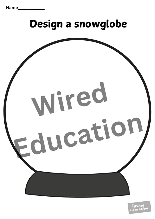 Design a snowglobe